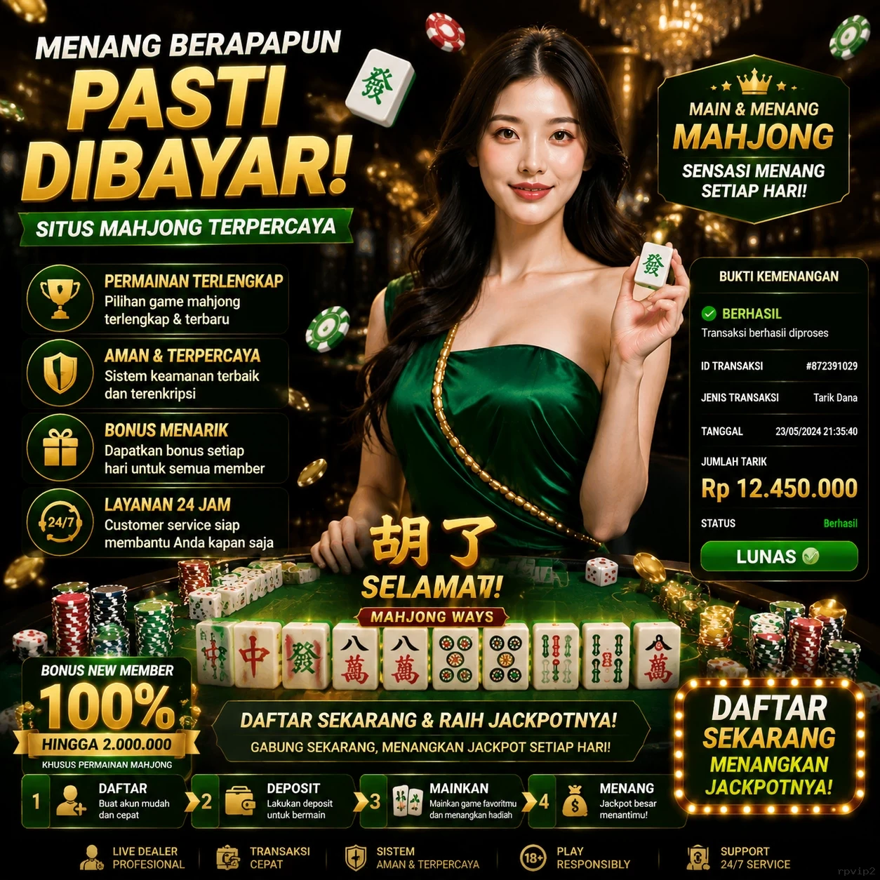Keamanan rpvip2: Periksa Tautan, APK, dan Risiko Situs Tiruan